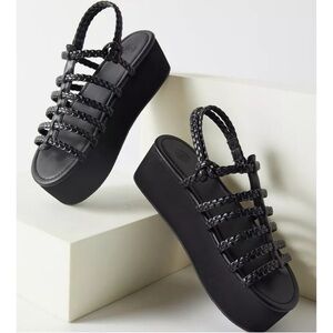 UO Braided Platform Sandal